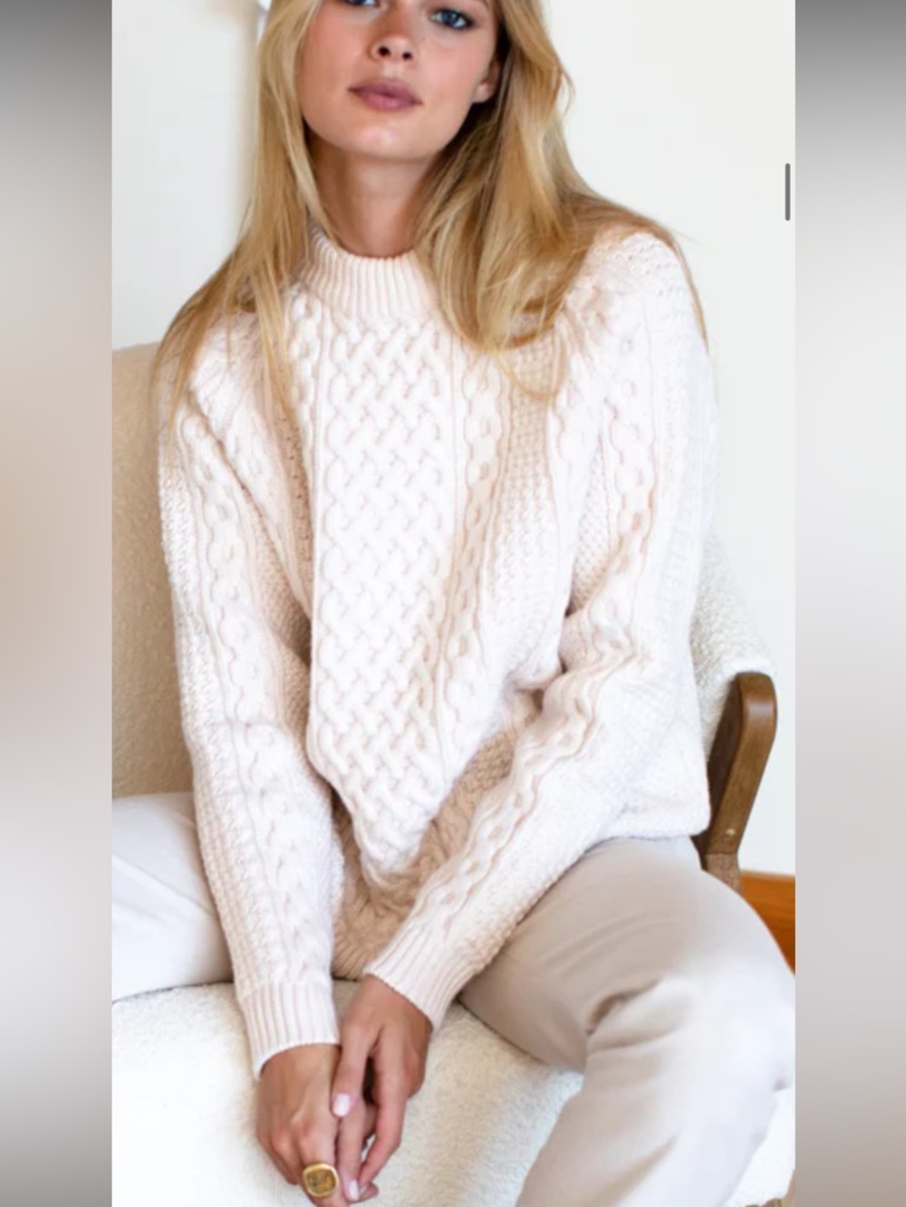 Emerson Fry FISHERMAN SWEATER - XS